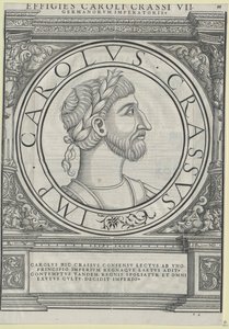 Paksuuden keisari Kaarle III (tuloste)