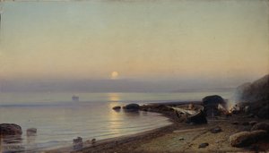 Meren rannalla, 1882 tekijältä Rufim Gavrilovich Sudkovsky