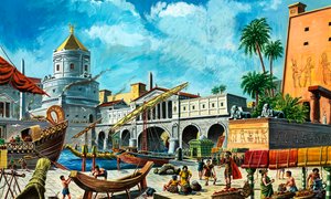 Alexandria (guassi paperille) tekijältä Ruggero Giovannini