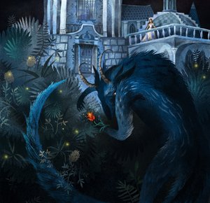 Kaunotar ja Hirviö, 2014 (Mixed media)