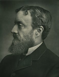 The Right Honorable Sir Michael Edward Hicks-Beach, Baronet, c1899. tekijältä Russell and Sons