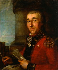 Kenraali kreivi Aleksei Arakchejevin muotokuva, 1700-luvun loppu