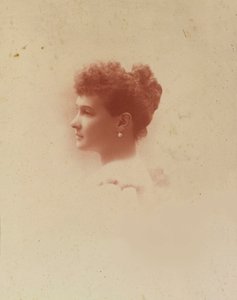 Marie Pavlovna de Russie - Venäjän suurherttuatar Maria Pavlovna (1854-1920), Anonyymi. Hopeinen gelatiinivalokuvaus tekijältä Russian Photographer