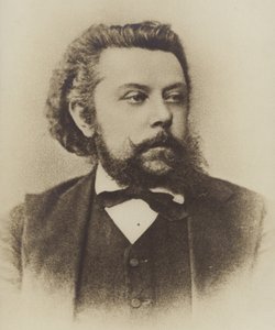 Modest Mussorgskin muotokuva tekijältä Russian Photographer