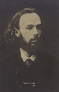 Semjon Nadson, venäläinen runoilija tekijältä Russian Photographer