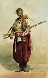 1600-luvun Zaporoguen kasakka, 1800-luvun loppu tekijältä Russian School