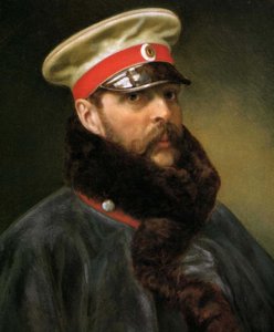 Keisari Aleksanteri II, noin 1888 tekijältä Russian School