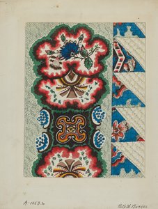 Tikattu peitto, n. 1936.