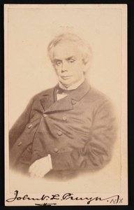 John V. L. John VanSchaick Lansing Pruynin muotokuva 1811-1877, ennen vuotta 1877. tekijältä SJ Thompson