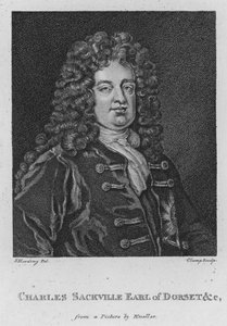 Charles Sackville, Earl of Dorset jne. (kaiverrus) tekijältä S. (after) Harding