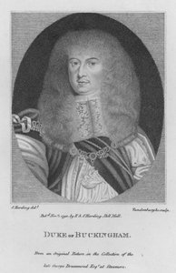 Duke of Buckingham (kaiverrus) tekijältä S. (after) Harding