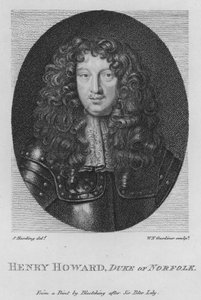 Henry Howard, Norfolkin herttua (kaiverrus) tekijältä S. (after) Harding