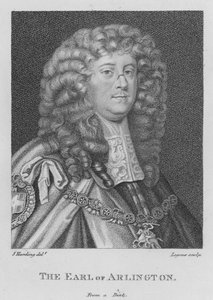 Earl of Arlington (kaiverrus) tekijältä S. (after) Harding
