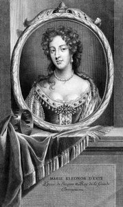 Maria Modena, Ison-Britannian kuningas James II:n kuningatar puoliso. tekijältä S. Audran