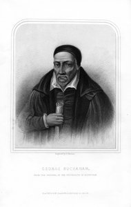 George Buchanan, skotlantilainen historioitsija ja humanistitutkija, 1870. tekijältä S. Freeman