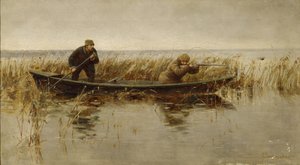Ankkametsästys, 1800-luvun toinen puoli tekijältä S. Silvanovich