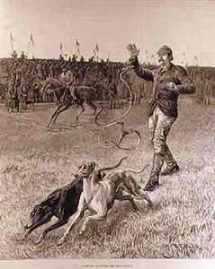 Kurssi: Slipping the Greyhounds, "The Illustrated London News"