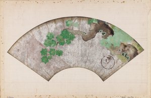 Vaahteran oksa keväällä, 1800-luvun alussa tekijältä Sakai Hoitsu