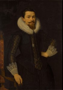 Pieter Boudaen Courtenin (1594-1668) muotokuva