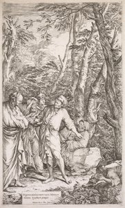 Diogenes ja hänen maljansa, 1662. tekijältä Salvator Rosa