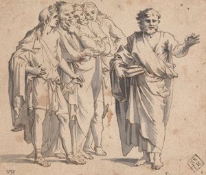 Veistosryhmä tekijältä Salvator Rosa
