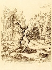 Ristin löytäminen tekijältä Salvator Rosa