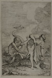 Glaucus ja Scylla tekijältä Salvator Rosa