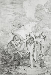 Glaukos ja Skylla tekijältä Salvator Rosa