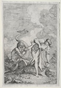 Glaucus ja Scylla, c. 1661 tekijältä Salvator Rosa