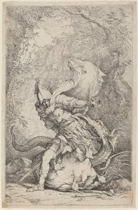 Jason ja lohikäärme tekijältä Salvator Rosa