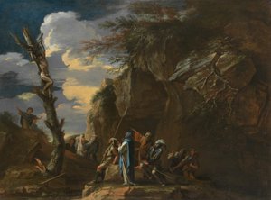 Polykratesin ristiinnaulitseminen tekijältä Salvator Rosa