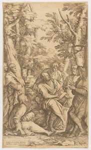 Platonin akatemia tekijältä Salvator Rosa