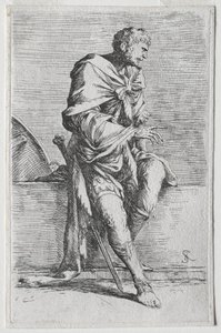 The Figurine -sarja: Figurina, 1656-57. tekijältä Salvator Rosa