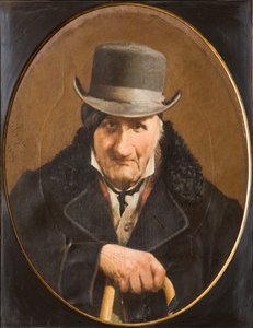 Miehen muotokuva (öljy kankaalle) tekijältä Salvatore Albano