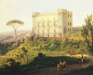Villa Ruffo Capodimontessa, kirjoittanut Salvatore Fergola (1799-1874), Italia