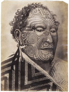 Tamati Waka Nene, noin 1880 (valokuva) tekijältä Sam Stuart