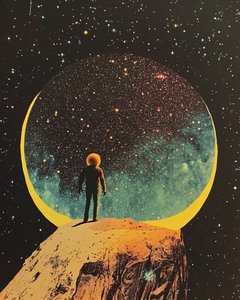 Astronautti Galactic Gaze tekijältä Samantha Hearn