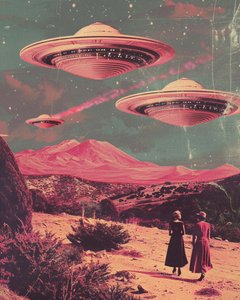 UFO-kohtaaminen autiomaassa tekijältä Samantha Hearn