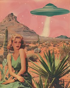 UFO-kohtaaminen autiomaassa tekijältä Samantha Hearn