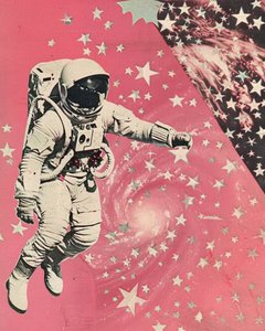 Vaaleanpunainen galaksin astronautti tekijältä Samantha Hearn