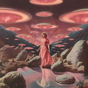 Retro-aavikon ufot tekijältä Samantha Hearn