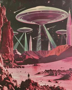 Retro-scifi-hyökkäys tekijältä Samantha Hearn