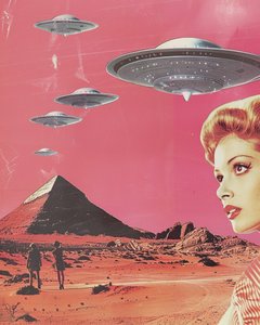 Retro UFO-hyökkäys tekijältä Samantha Hearn