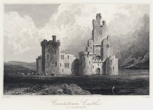 Courtstown Castle, Co Kilkenny (kaiverrus) tekijältä Samuel (after) Austin
