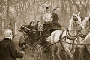 Kuningatar Victorian viimeinen ajomatka: Osborne, 15. tammikuuta