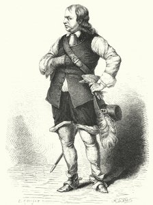 Oliver Cromwell, Kansainyhteisön lordi Protector (kaiverrus)