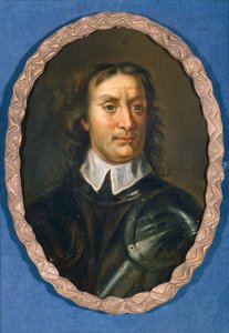 Oliver Cromwell, n. 1670-90 (öljy aluksella)