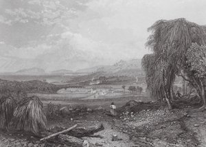 Australia: Cove, Tasmania (kaiverrus). tekijältä Samuel (after) Prout