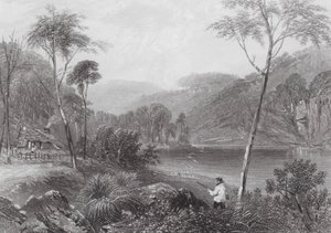 Australia: Fairlight Glen, Warragamba (kaiverrus). tekijältä Samuel (after) Prout