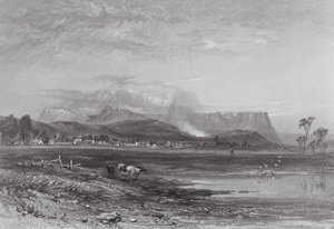 Australia: Perth, Tasmania (kaiverrus). tekijältä Samuel (after) Prout